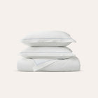 Serene Duvet Cover Set by Rest & Reset in organic cotton, soft and breathable duvet cover designed for calm, restorative sleep