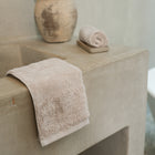 Ritual Hand Towels Pair by Rest & Reset styled near the sink, designed for daily comfort and functionality