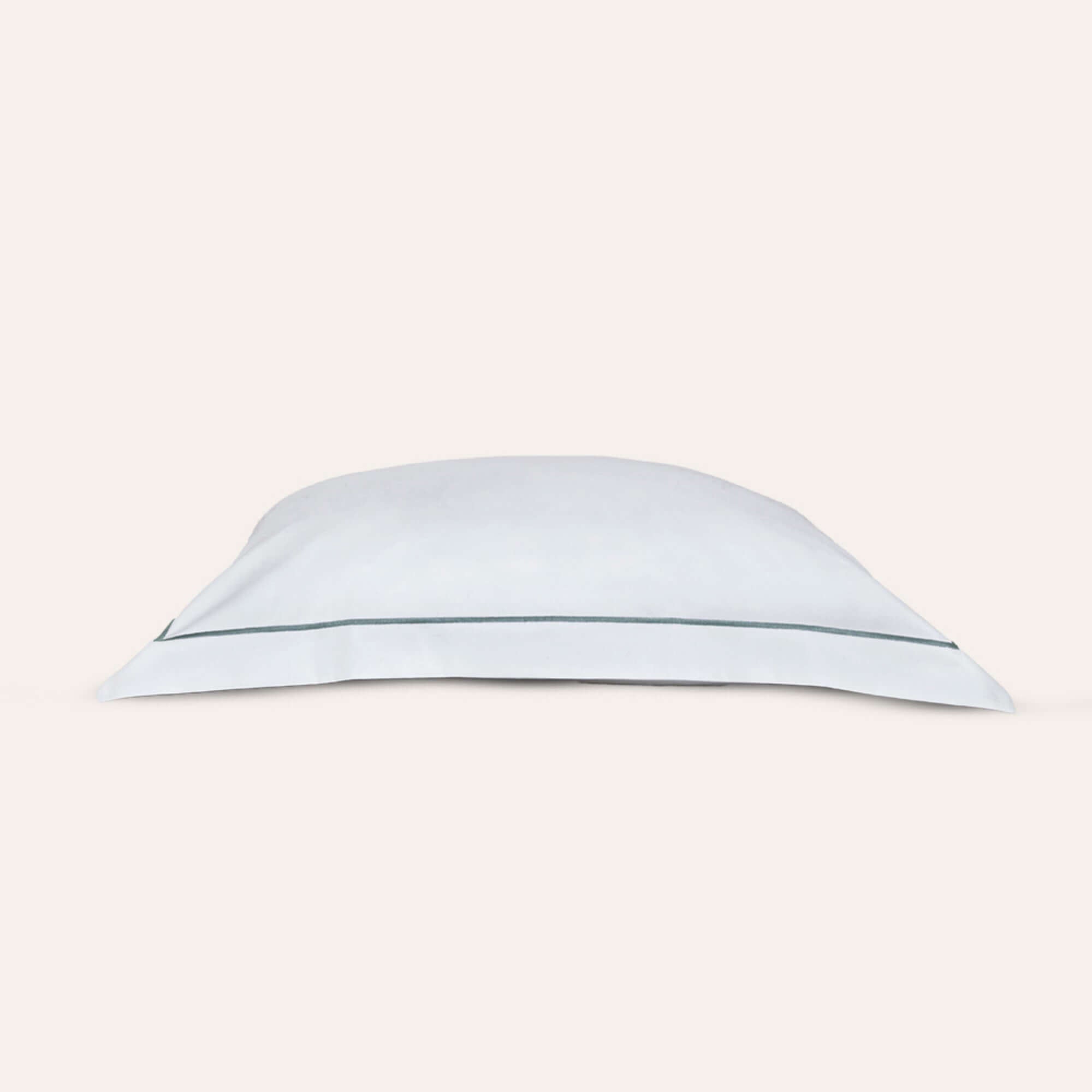 Serene Euro Sham by Rest & Reset in organic cotton, soft and breathable luxury sham designed for elevated sleep comfort