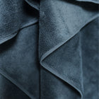 Close-up of folded edge on Oasis Bath Sheets Pair by Rest & Reset, emphasizing clean finishing and durability