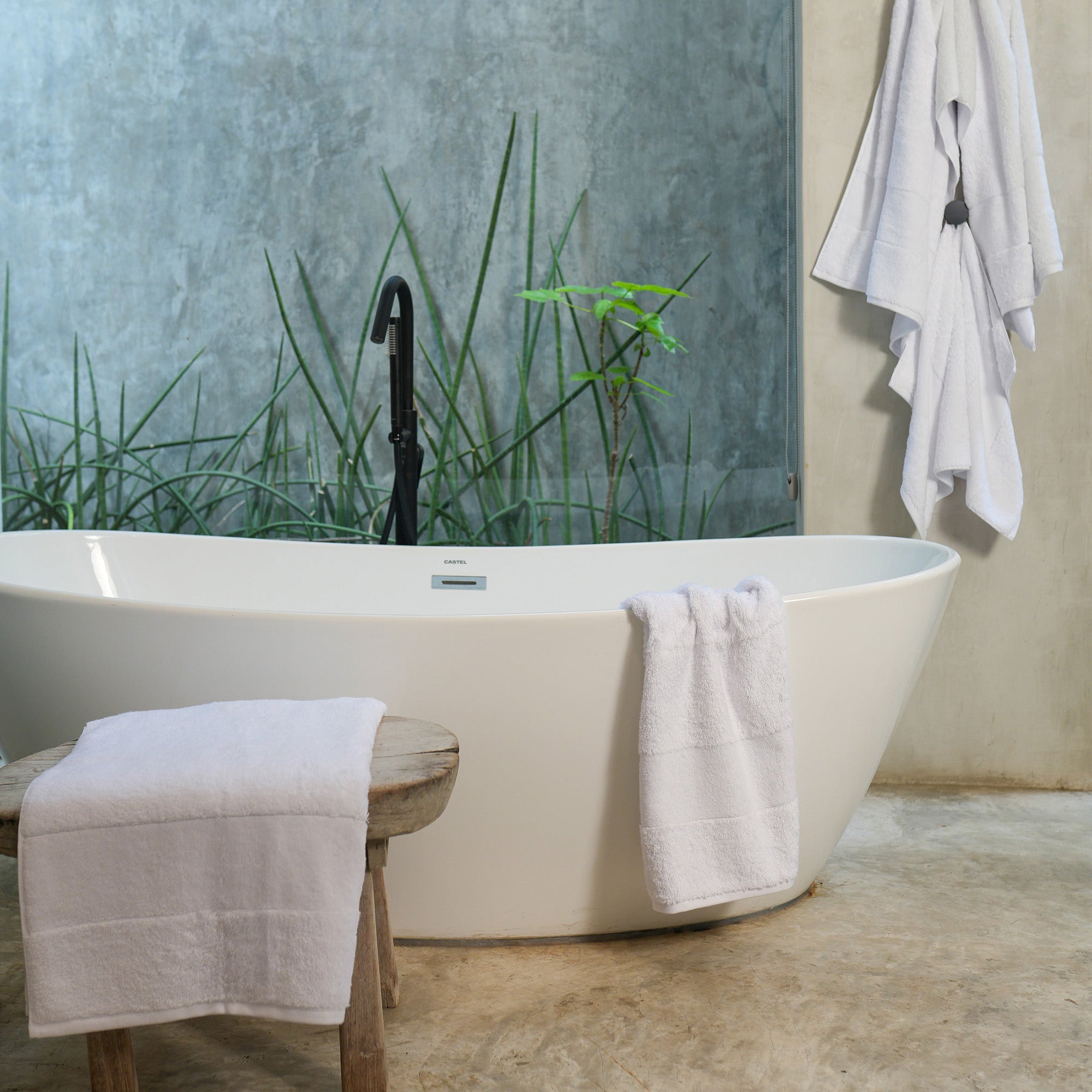 Ritual Bath Towels Pair by Rest & Reset presented as a coordinated bath essential designed for everyday self-care