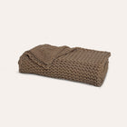 Still Throw Blanket by Rest & Reset in organic cotton, soft and textured throw designed for warmth, calm, and everyday comfort