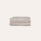 Ritual Hand Towels Pair by Rest & Reset neatly folded, showcasing premium organic cotton and clean design