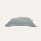 Waves Pillow Sham by Rest & Reset in organic cotton, textured and breathable sham designed for modern, layered bedding