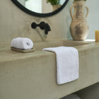 Oasis Washcloths Pair by Rest & Reset presented as a coordinated bath essential designed for everyday self-care