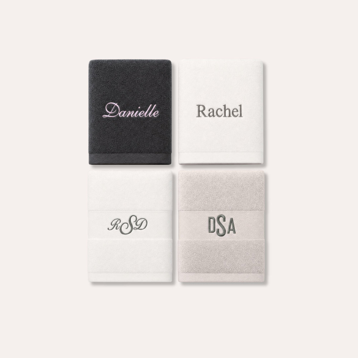 Oasis Bath Towel Set by Rest &amp; Reset, low-twist weave, plush and absorbent, detail view