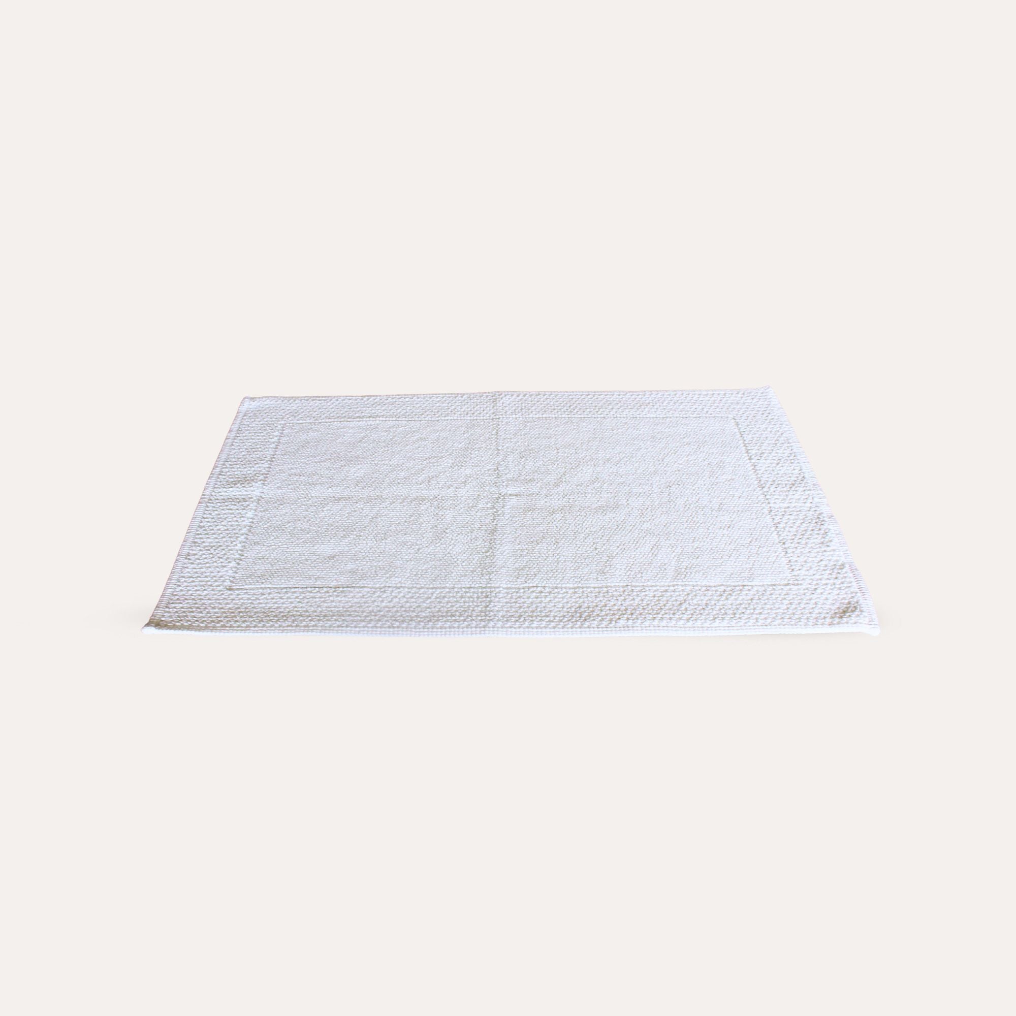Reset Bath Mat by Rest & Reset - White color